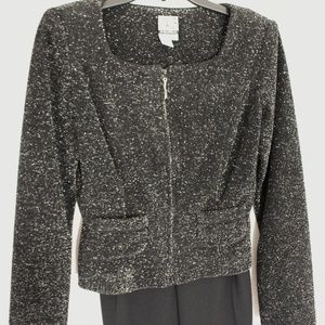 Dressy Black Pantsuit 2 piece